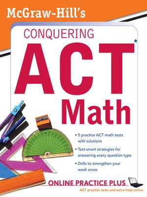 cover image of McGraw-Hill's Conquering the ACT Math